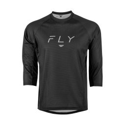 Dres RIPA 3/4, FLY RACING - USA (černá/šedá)