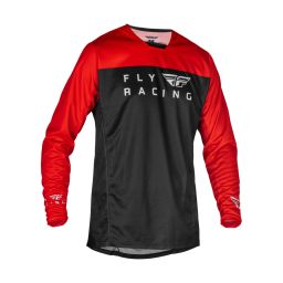 Dres RADIUM, FLY RACING - USA (červená/černá/šedá)