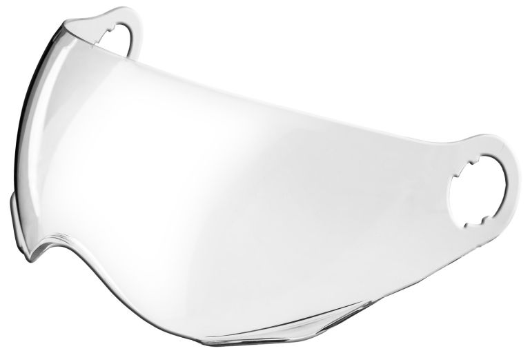 Plexi krátke pre prilby Handy a Handy Plus, CASSIDA (zrkadlové chrómové)