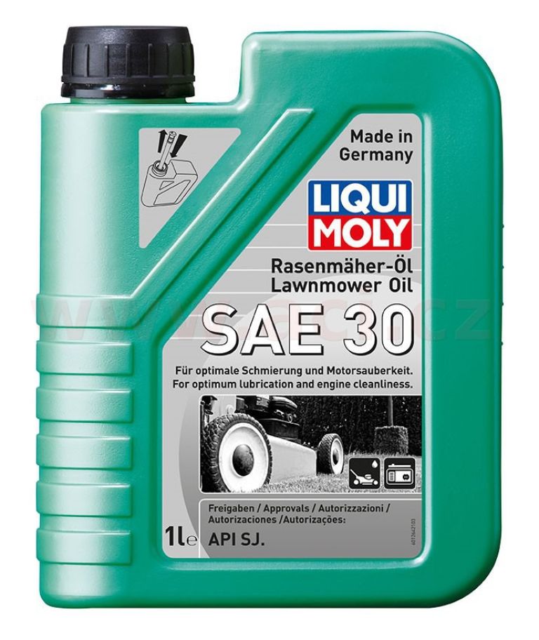 LIQUI MOLY 4T MOTOROVÝ OLEJ PRE TRAVNÉ SEKAČKY SAE 30 1 l
