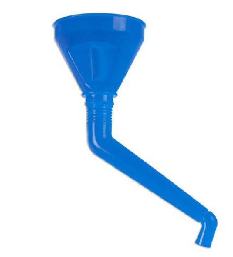 Plastový lievik do hůře přístupných miest