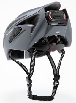 Cyklo přilba s headsetem R2 EVO, SENA (matná šedá)