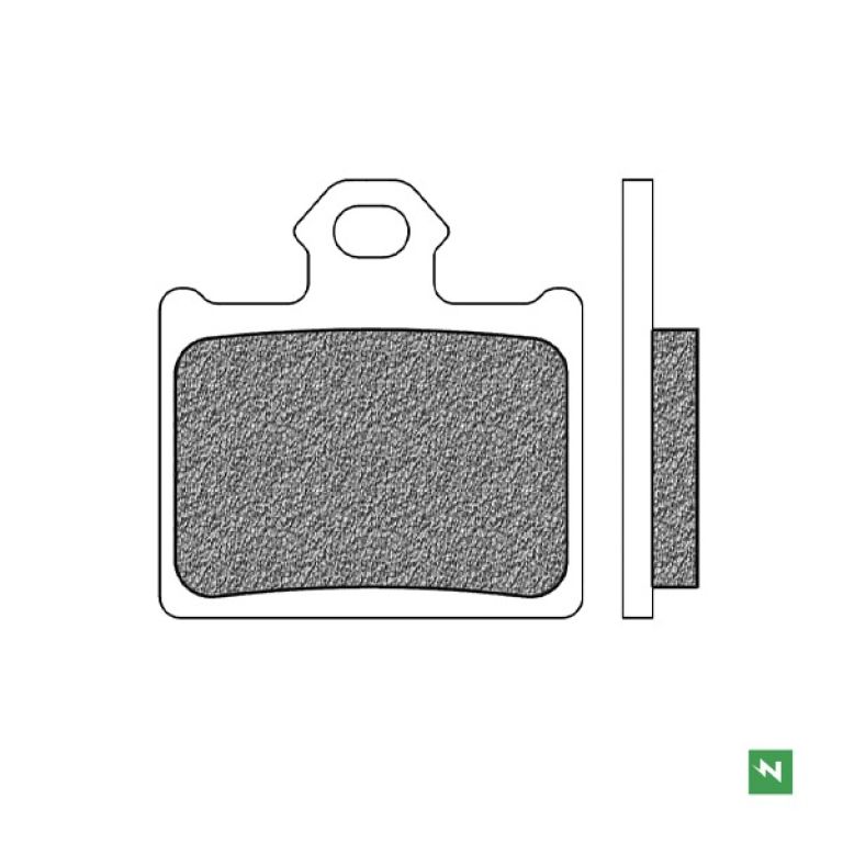 Brzdové doštičky, NEWFREN (zmes OFF ROAD DIRT SINTERED) 2 ks v balenie