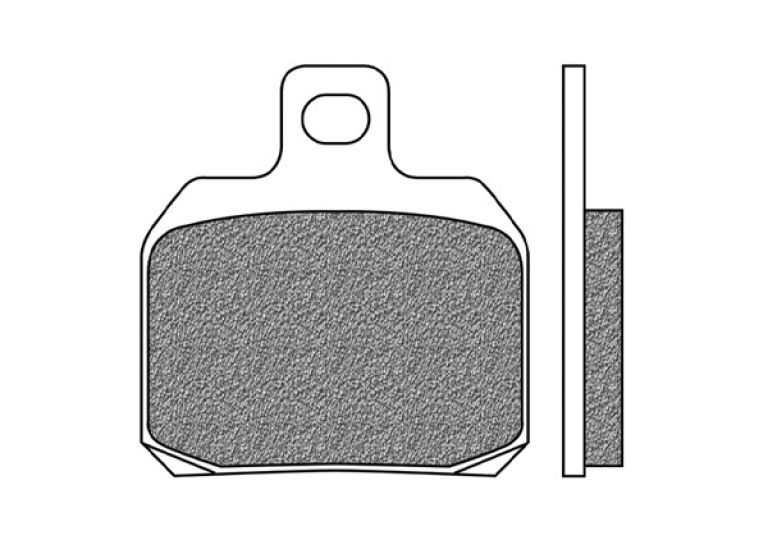 Brzdové doštičky, NEWFREN (zmes ROAD TOURING SINTERED) 2 ks v balenie