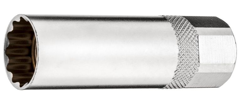 Kľúč na sviečky extra tenký s magnetom (16 mm) 3/8"