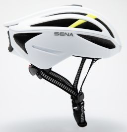 Cyklo přilba s headsetem R2 EVO, SENA (matná bílá)